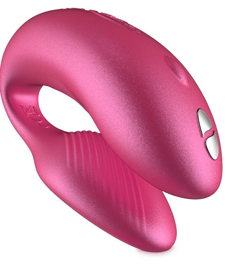 VIBRATORE PER COPPIE WE VIBE CHORUS CON CONTROLLO SQUEEZE – ROSA