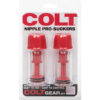 CALEXOTICS - COLT NIPPLE PROSUCKERS ROSSO - immagine 2
