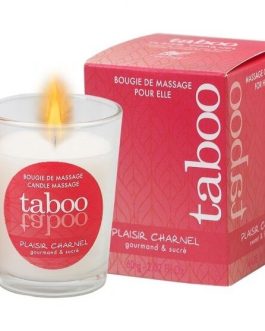 RUF – CANDELA DA MASSAGGIO TABOO PER LEI PLAISIR CHARNEL AROMA DI FIORI DI CACAO