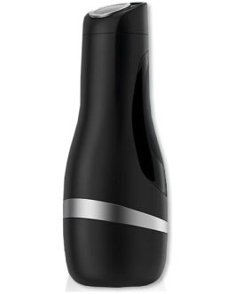 Masturbatore maschile nero ‘Men Classic Silver’ SATISFYER