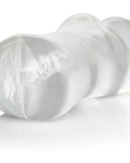 Masturbatore in TPR a doppia entrata vagina e ano CALEXOTICS