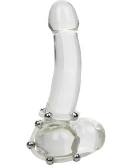 CALEXOTICS – SET DI ANELLI IN SILICONE CON PERLINE IN ACCIAIO