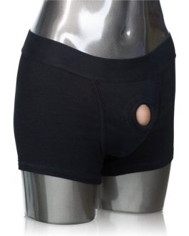 Boxer forati per dildo Taglia M-L