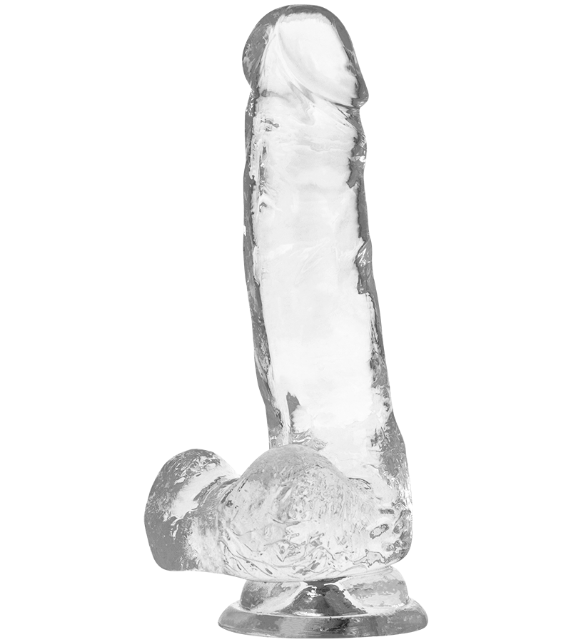 XRAY CLEAR DILDO REALISTA TRANSPARENTE 18.5CM X 3.8CM