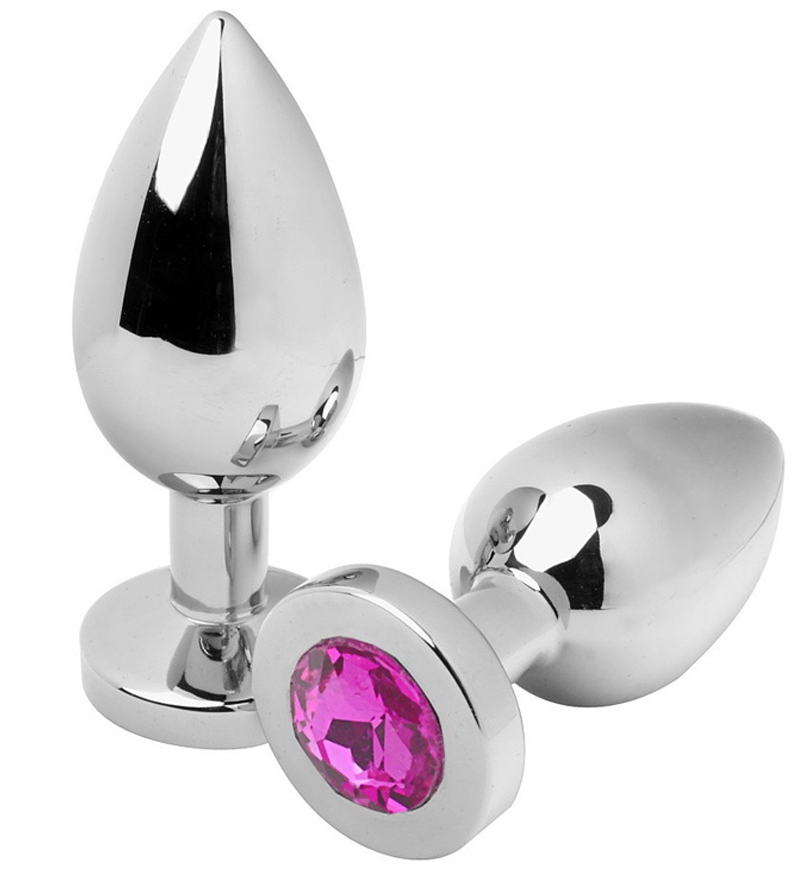 METAL HARD – PLUG ANALE DIAMOND PINK PICCOLO 5.71CM