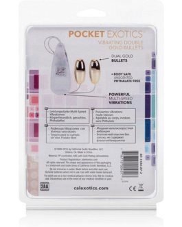 CALEXOTICS – PROIETTILI VIBRANTI GOLD DUO