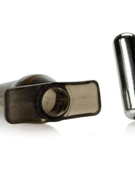 Plug anale vibrante nero 10×3 cm CALEXOTICS