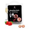 Palline brasiliana con aroma di fragola e champagne SECRET PLAY set 2 - immagine 2