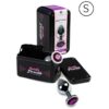 Plug anale in alluminio con base lilla SECRETPLAY tg. S - immagine 2