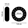 POWERING- ANELLO PER PENE SUPER FLESSIBILE E RESISTENTE 4,5 CM PR07 TRASPARENTE - immagine 4