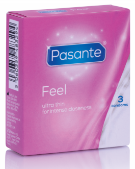 Preservativi ultra sottili Pasante Feel 3 profilattici