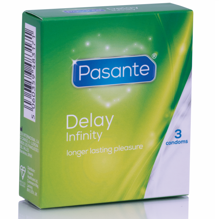 Preservativi ritardanti Pasante Delay 3 profilattici