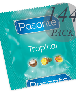 ATTRAVERSO I PRESERVATIVI SAPORI TROPICALI 144 UNITÀ