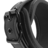 Manette in neoprene e pelle vegana nera FETISH SUBMISSIVE - immagine 4