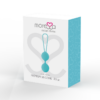 Palline vaginali in silicone turchese 85 gr 'Osian Three' MORESSA - immagine 3