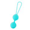 Palline vaginali in silicone turchese 85 gr 'Osian Three' MORESSA - immagine 2