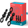 SET 3 SPINE ANALI SODDISFATTE NERE - immagine 2