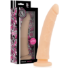 Dildo con ventosa in silicone medico carne 20 x 4 cm DELTA CLUB