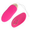 Ovetto vibrante telecomandato 10 velocità silicone rosa OHMAMA - immagine 3