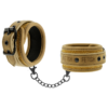 Manette in neoprene e pelle vegana beige FETISH SUBMISSIVE - immagine 2