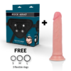 ROCKARMY - IMBRACATURA + DILDO IN SILICONE LIQUIDO PREMIUM AVENGER 19 CM -O- 3.98 CM - immagine 2
