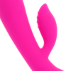 Vibratore rabbit ricaricabile rosa 19 cm OHMAMA - immagine 4
