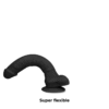 COCK MILLER - IMBRACATURA + COCKSIL ARTICOLABILE DENSIT SILICONE NERO 24 CM - immagine 4