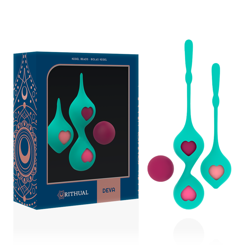 RITHUAL – SET I DI ALLENAMENTO PELVICO DEVA AQUA GREEN