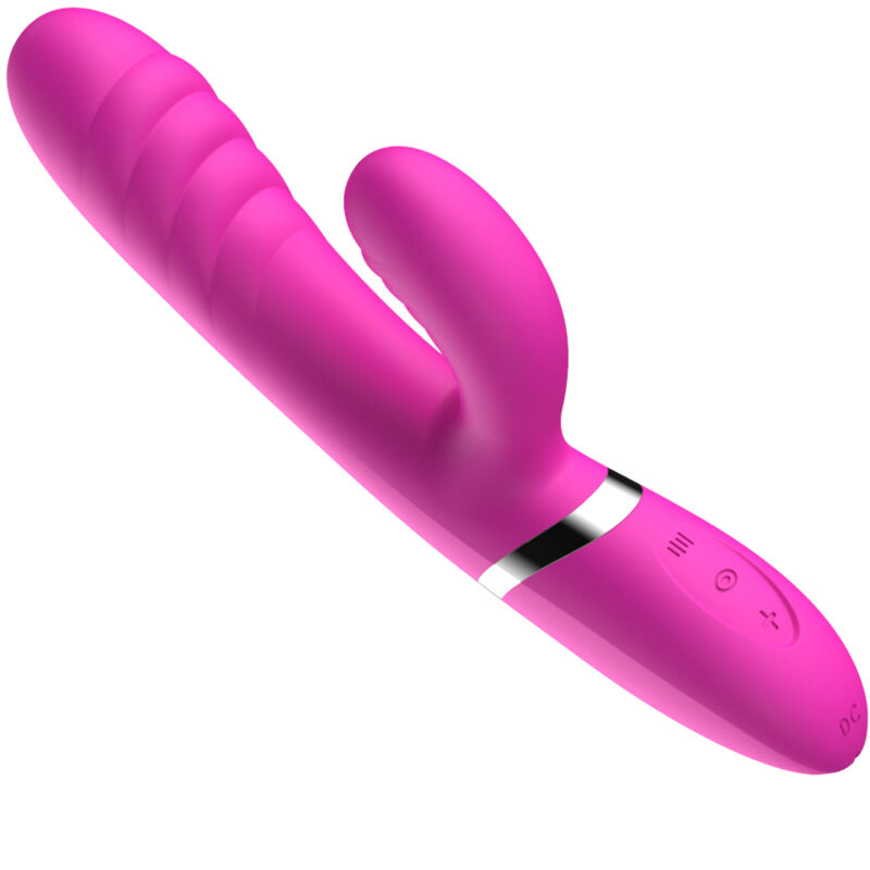 Vibratore rabbit in silicone fucsia Ricaricabile ADELA ARMONY