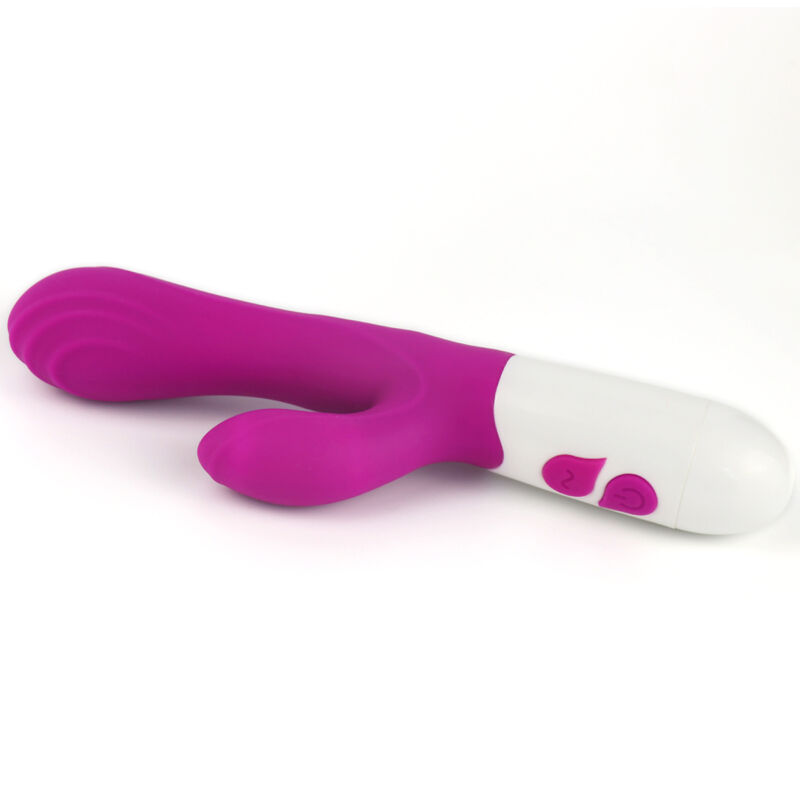 Vibratore rabbit bicolore a pile 18,9 cm ‘Happy’ ARMONY