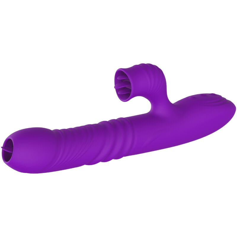 ARMONY – VIBRATORE FULLY G SPOT RABBIT CON EFFETTO CALORE STIMOLANTE LINGUA VIOLA