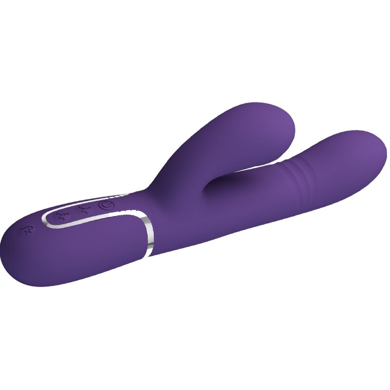 PRETTY LOVE – VIBRATORE MULTIFUNZIONE G-SPOT VIOLA