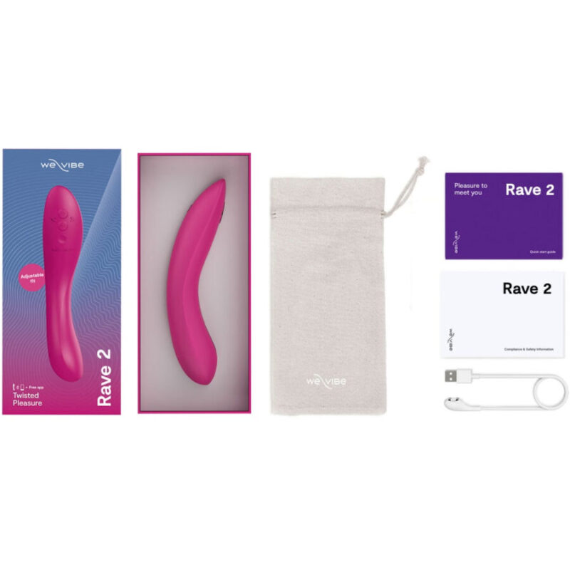WE-VIBE - RAVE 2 VIBRATORE G-SPOT ROSA - immagine 4