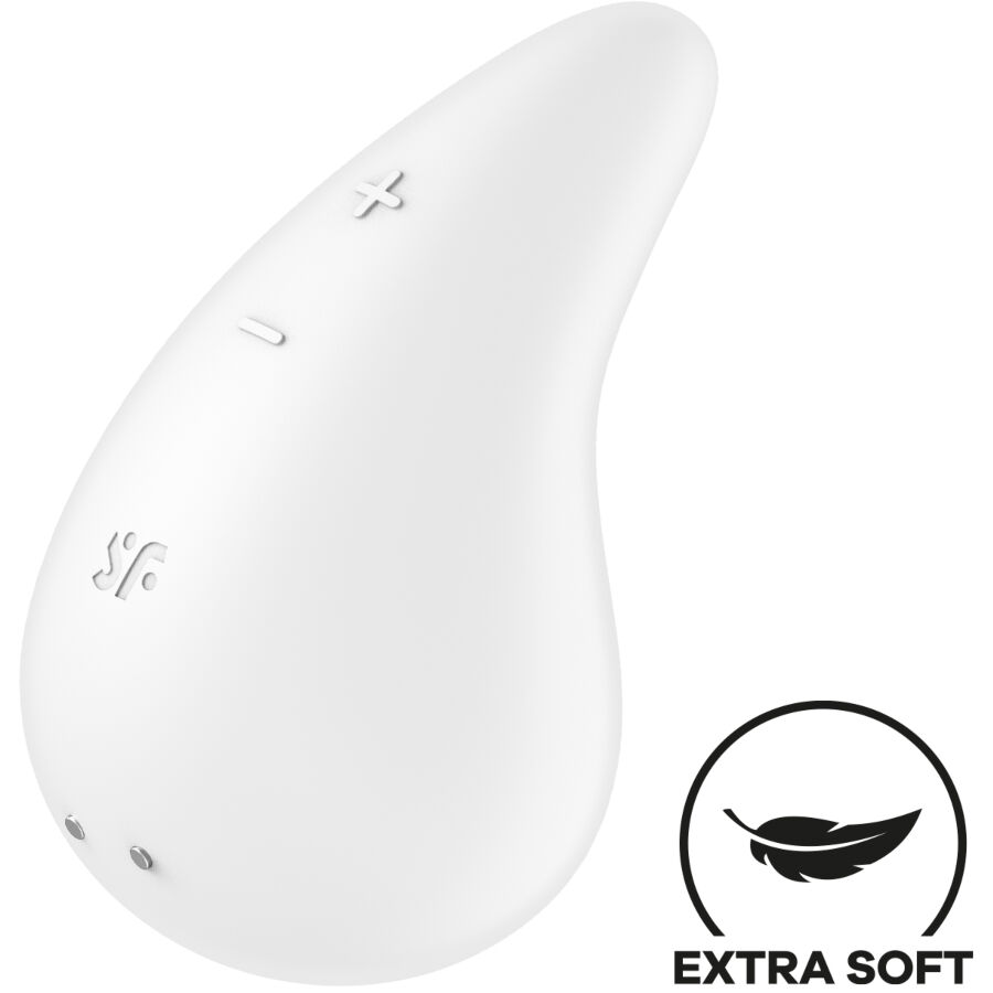 Vibratore goccia di rugiada bianco DEW DROP SATISFYER