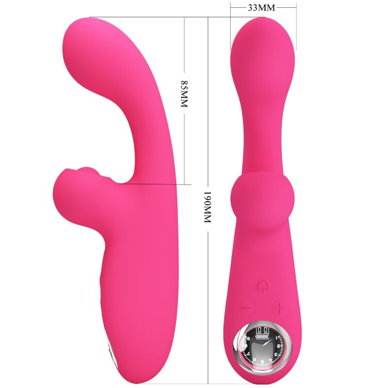 Vibratore Rabbit rosa PRETTY LOVE SKYLAR