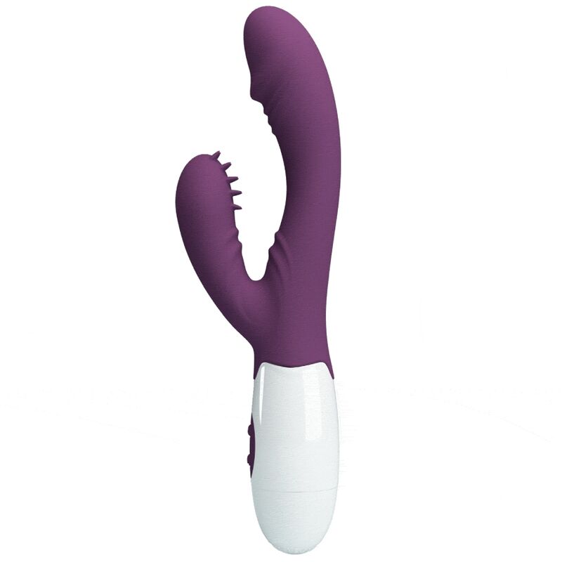 PRETTY LOVE – BUTTERFLY KISS VIBRATORE RABBIT E STIMOLATORE PUNTO G VIOLA