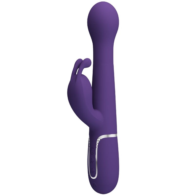 PRETTY LOVE – DEJON VIBRATORE RABBIT 3 IN 1 MULTIFUNZIONE VIOLA