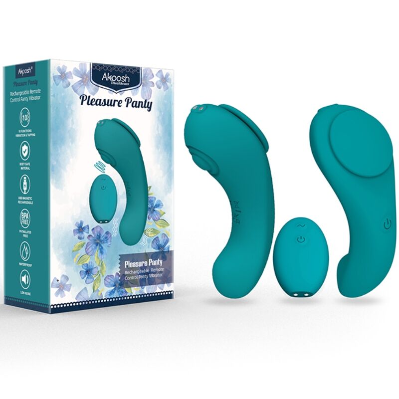 ARMONY – PLEASURE PANTY VIBRATORE TELECOMANDO 3 VELOCITÀ VERDE