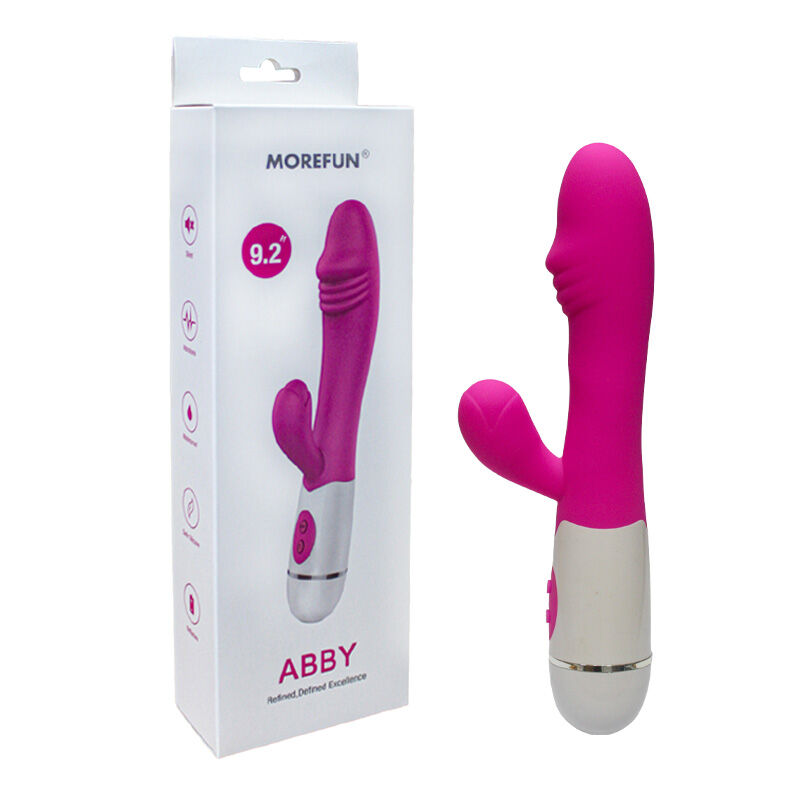 ARMONY – ABBY VIBRATORE E STIMOLATORE 16 VELOCITÀ ROSA