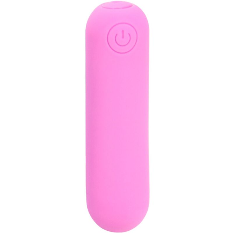 Proiettile vibrante ricaricabile in silicone rosa SPLASH HEHE ARMONY