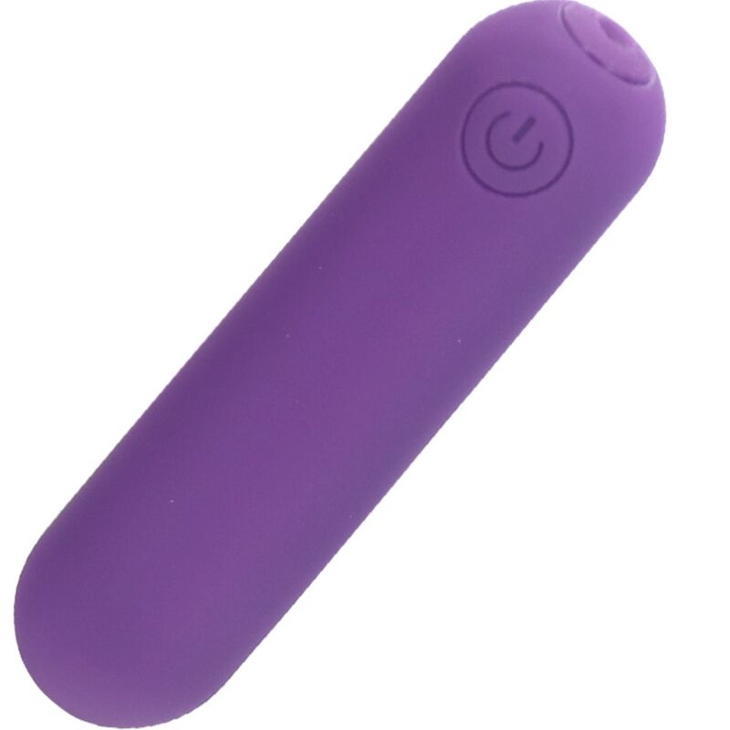 Proiettile vibrante ricaricabile in silicone viola SPLASH HEHE ARMONY