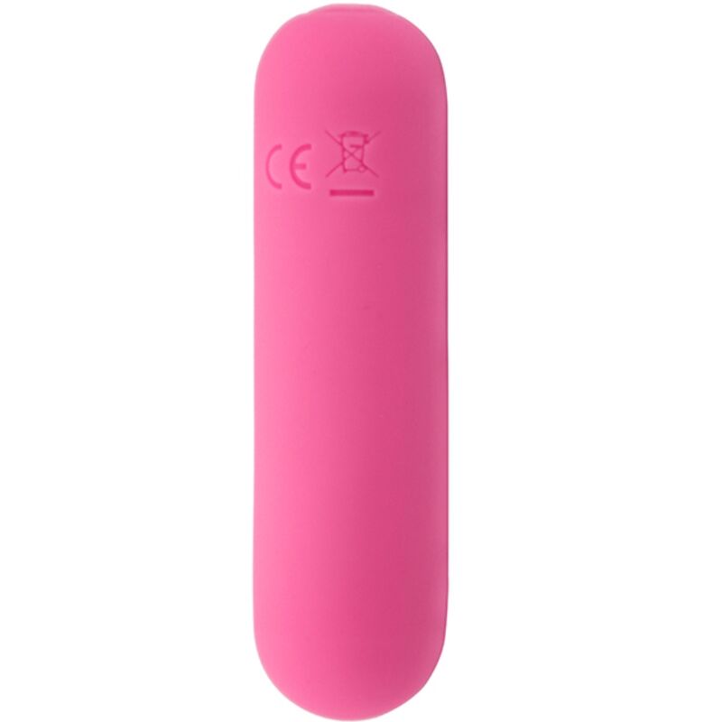 Vibratore bullet ricaricabile in silicone rosa SPLASH HAHA ARMONY