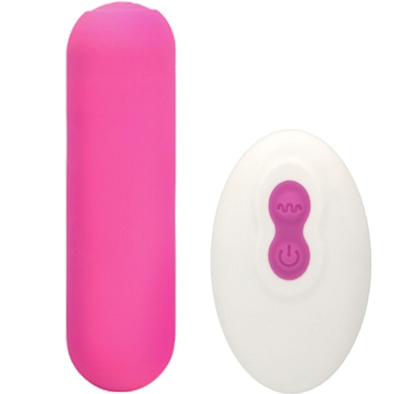 Proiettile vibrante in silicone rosa con telecomando SPLASH JOIE ARMONY