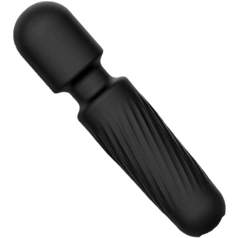 MINI Vibratore WAND nero con 10 modalità di vibrazione ARMONY