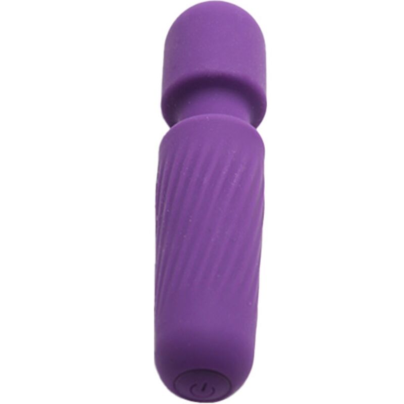 MINI Vibratore WAND viola con 10 modalità di vibrazione ARMONY