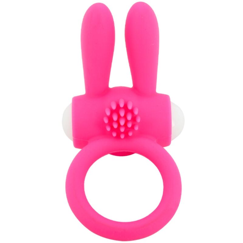 Anello vibratore in silicone rosa MR BUNNY ARMONY