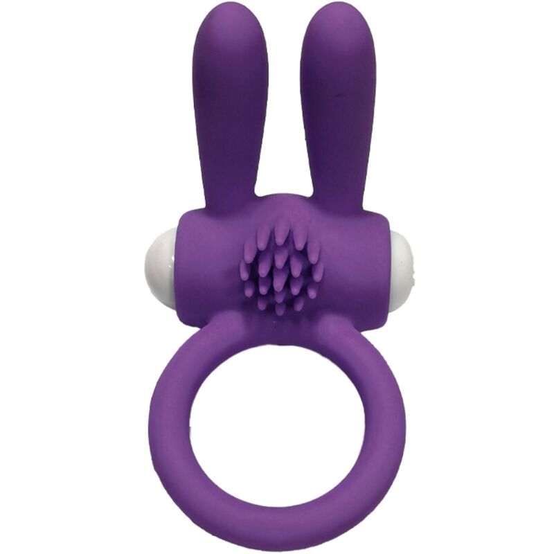 Anello vibrante per pene in silicone Viola MR BUNNY ARMONY