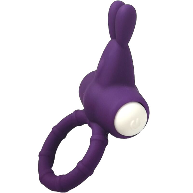 Anello vibrante per pene in silicone Viola MS BUNNY ARMONY