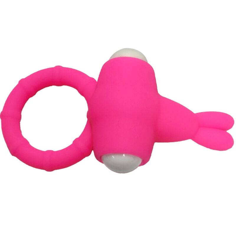 Anello vibrante per pene in silicone Rosa MS BUNNY ARMONY