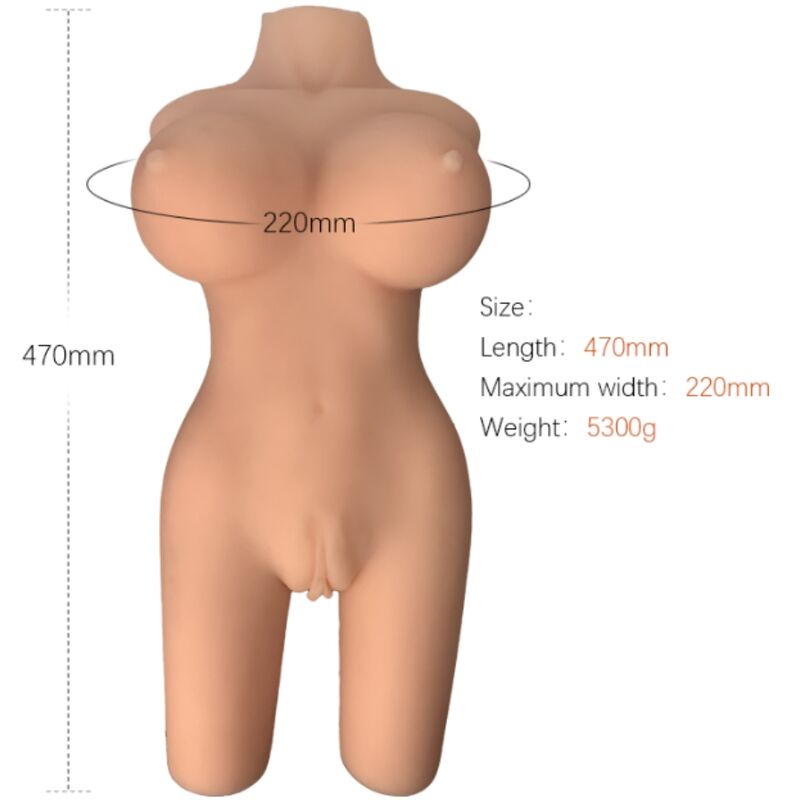 ARMONY – MODELLO REALISTICO DI TORSO FEMMINILE 6